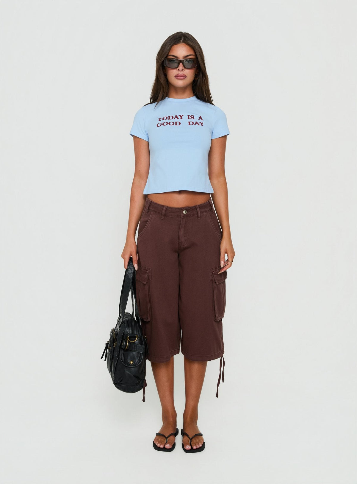 Good Days Graphic Relaxed Tee Blue