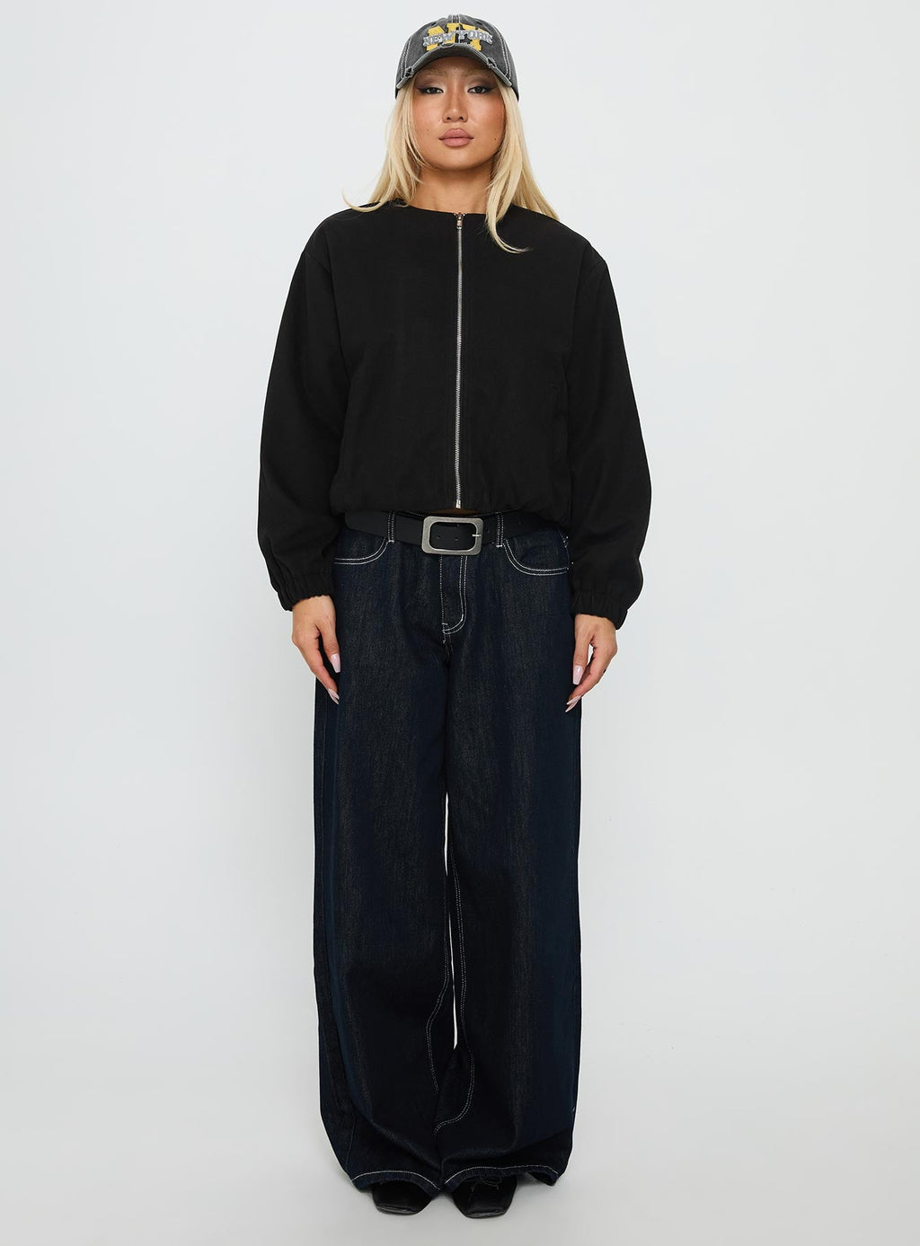 Grasp Bomber Jacket Black
