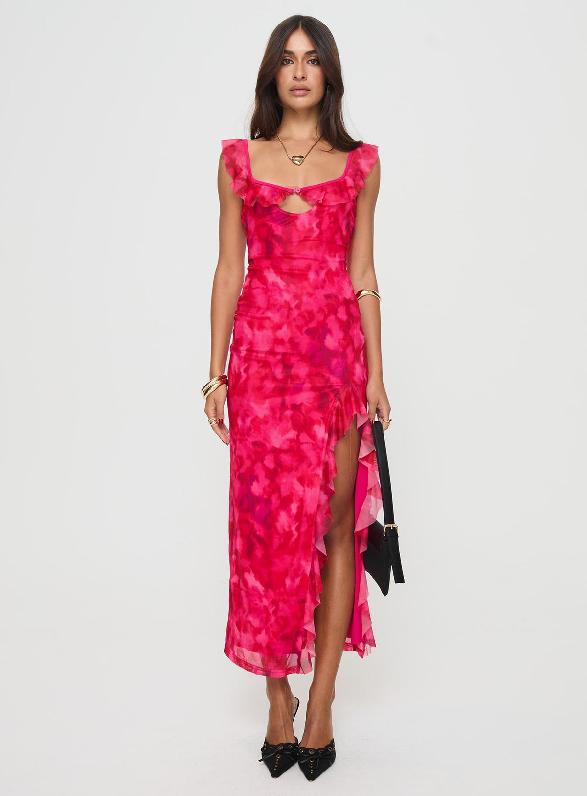 Ceri Maxi Dress Pink