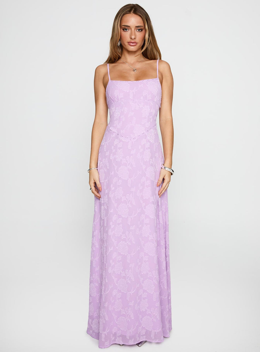 South Of France Maxi Dress Lilac