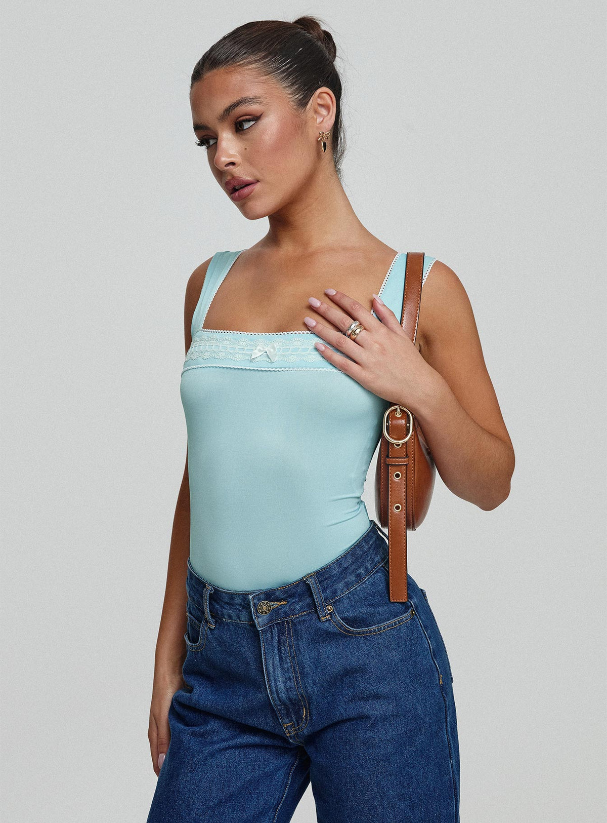 Keating Bodysuit Baby Blue