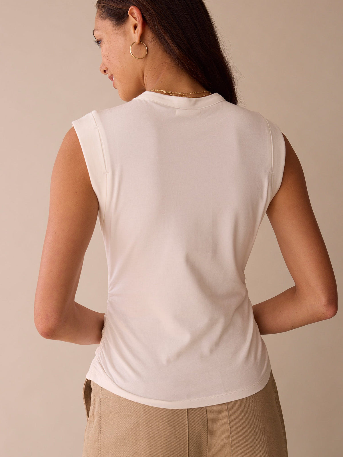 Twist Neckline Tank