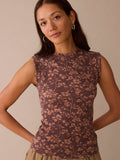 Printed Audra Tank