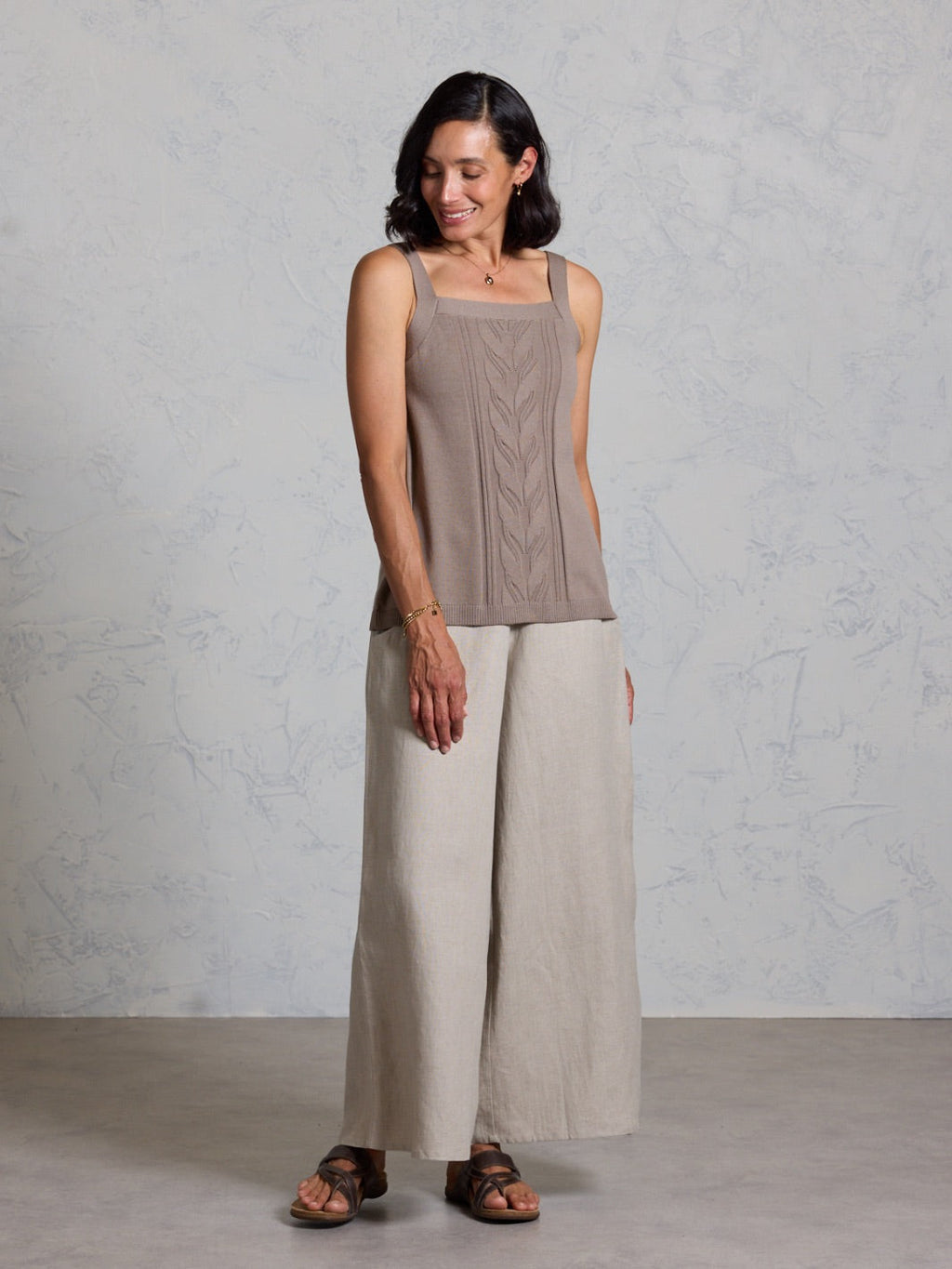 Adrift Merino Wool Knit Top Elm