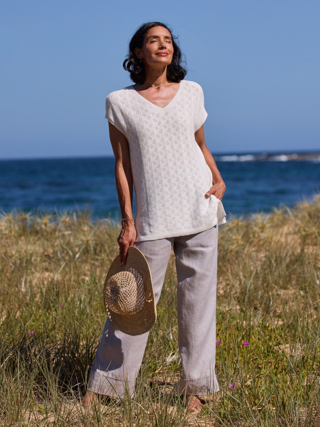 Allura Cotton Top Coconut