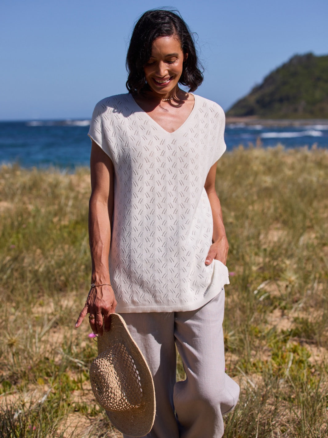 Allura Cotton Top Coconut