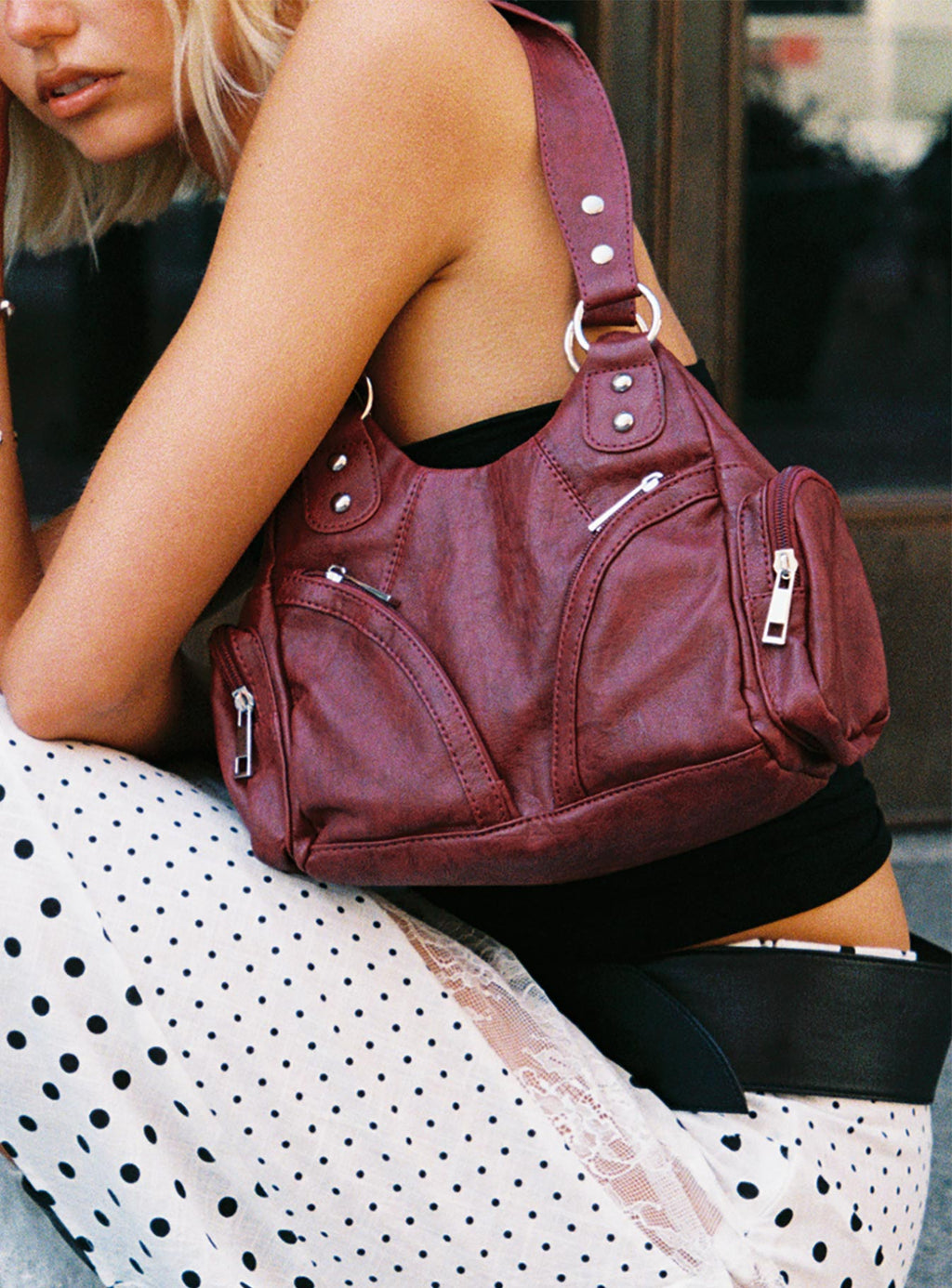 Do Not Disturb Bag Red