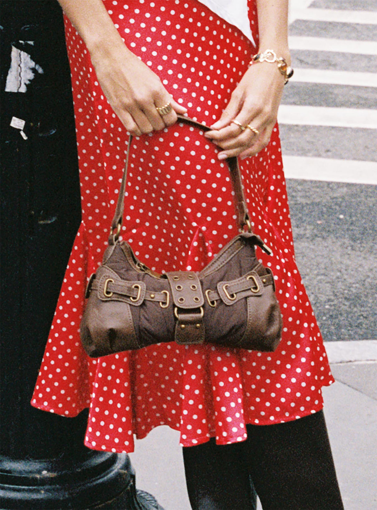Doyers Street Shoulder Bag Brown