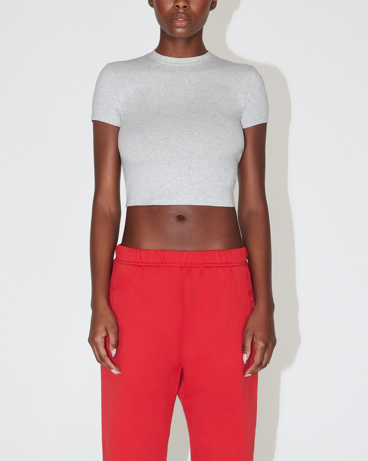 Classic Baby Tee | Light Heather Grey