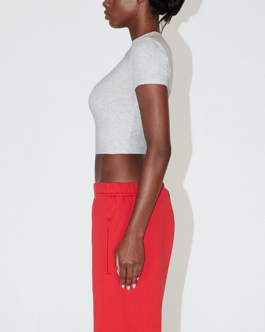 Classic Baby Tee | Light Heather Grey