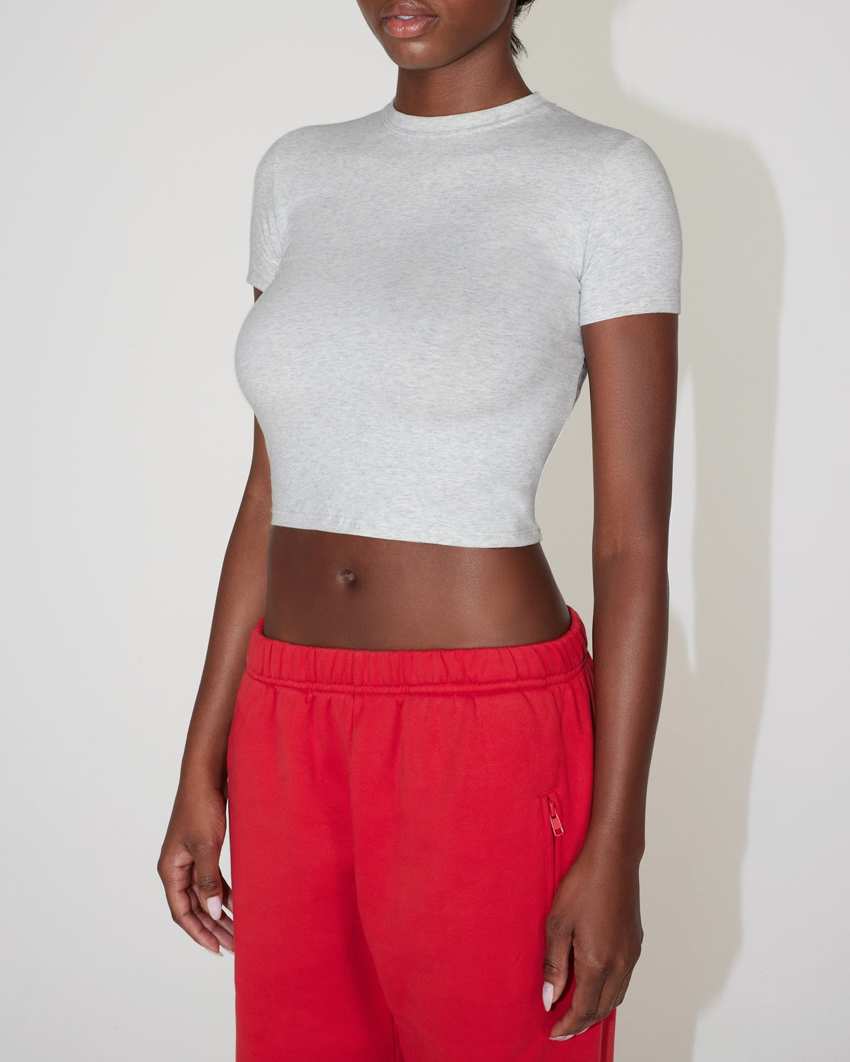Classic Baby Tee | Light Heather Grey