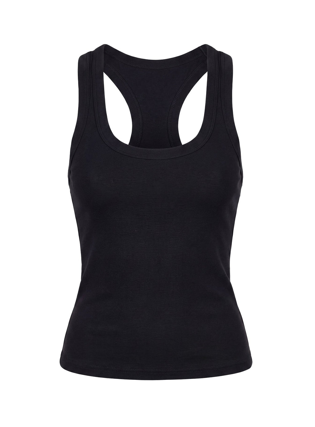 Daily Define Racerback Tank Top Black