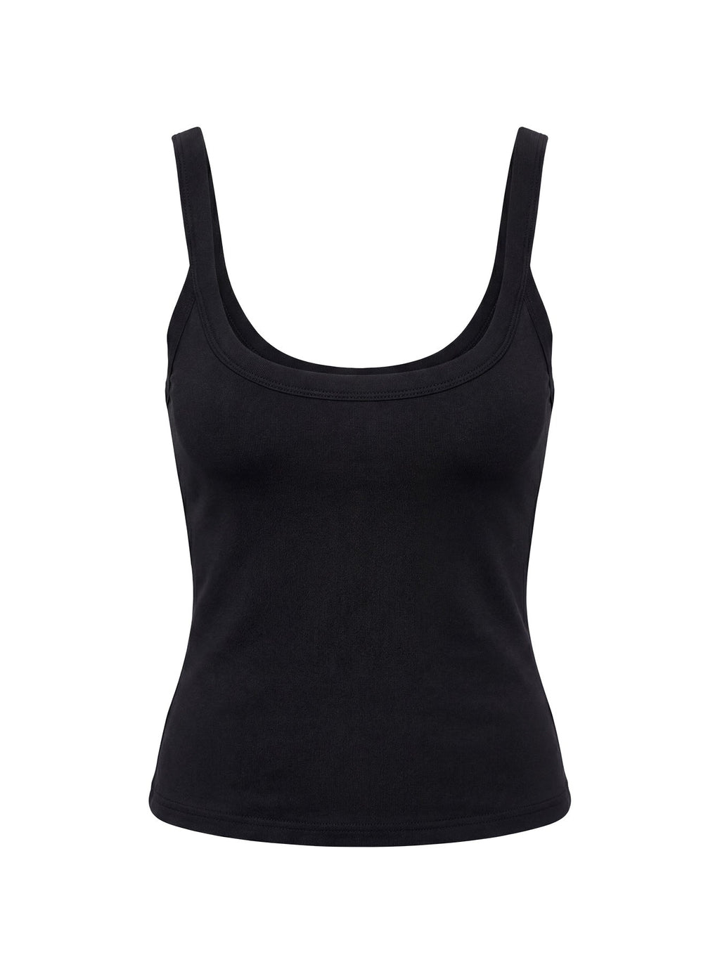Kasper Cinched Tank Top Black