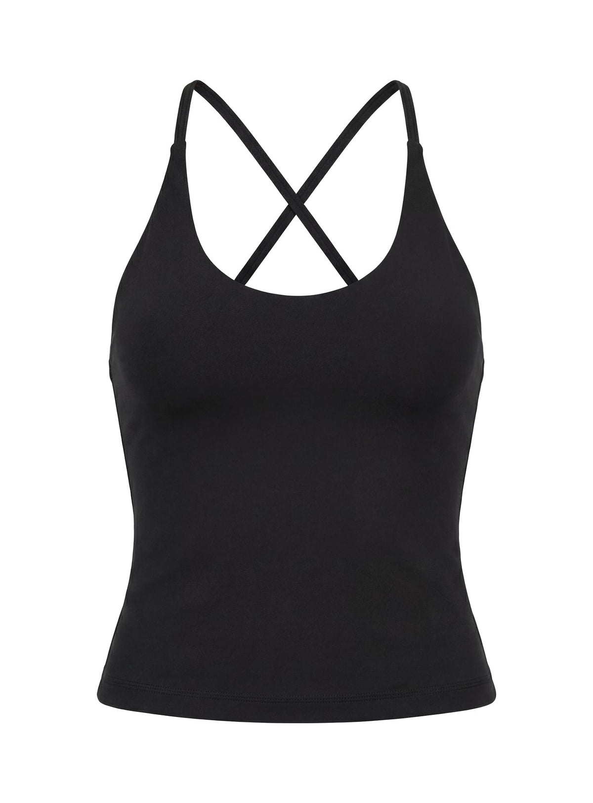 Pace Active Cross Back Tank Top Black
