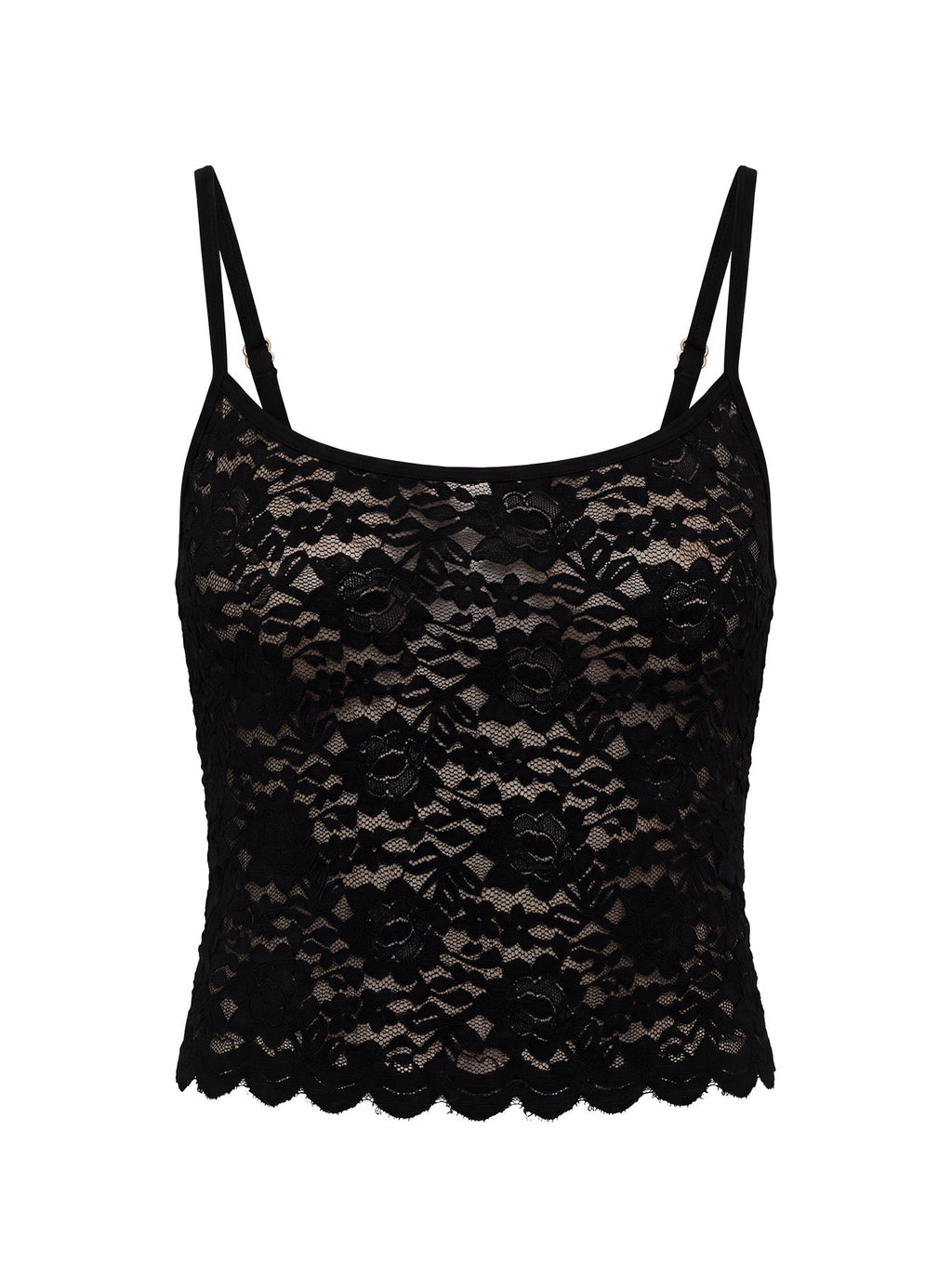 Torrin Lace Cami Top Black