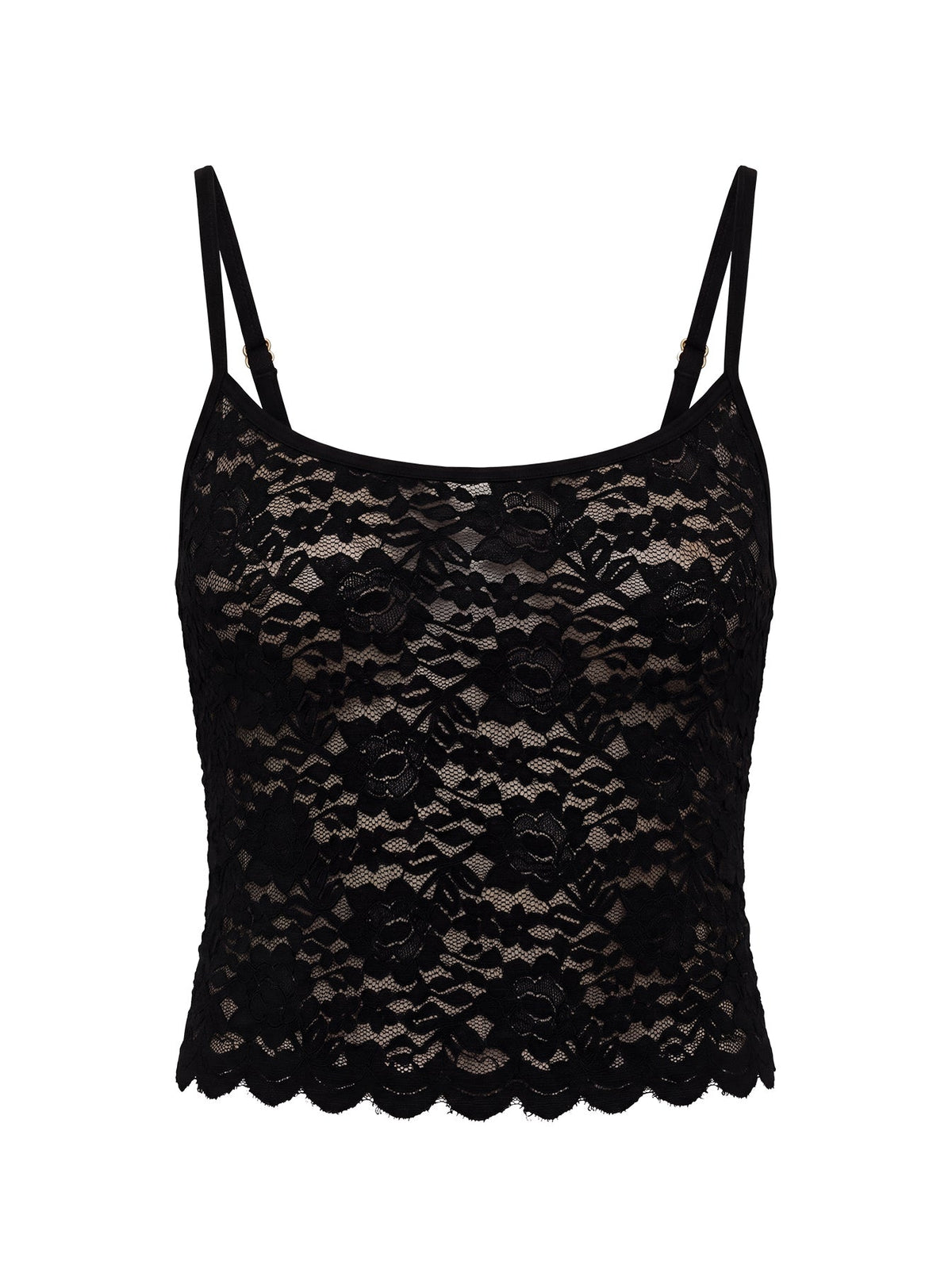 Torrin Lace Cami Top Black