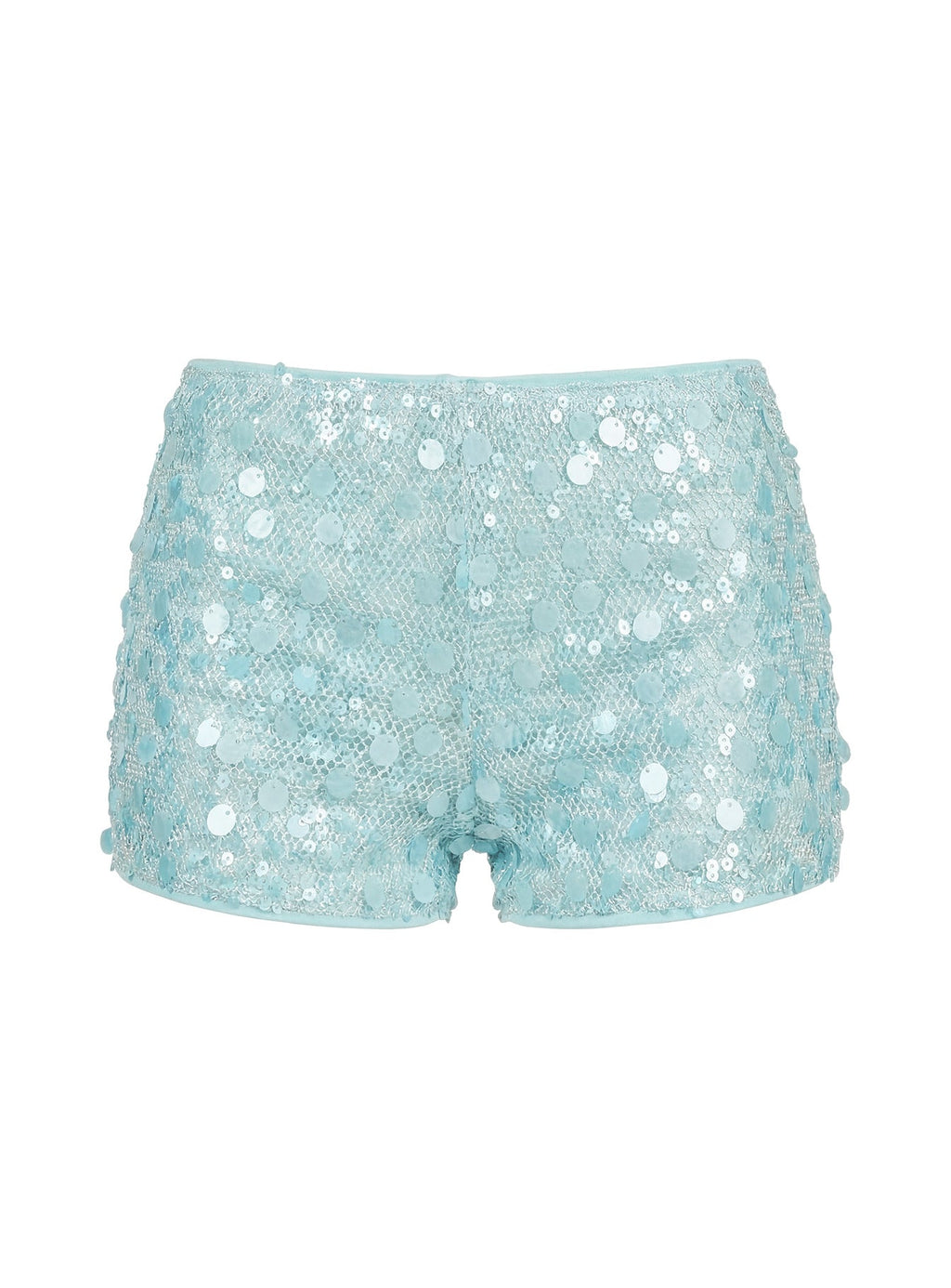 Views Of Capri Micro Shorts Blue