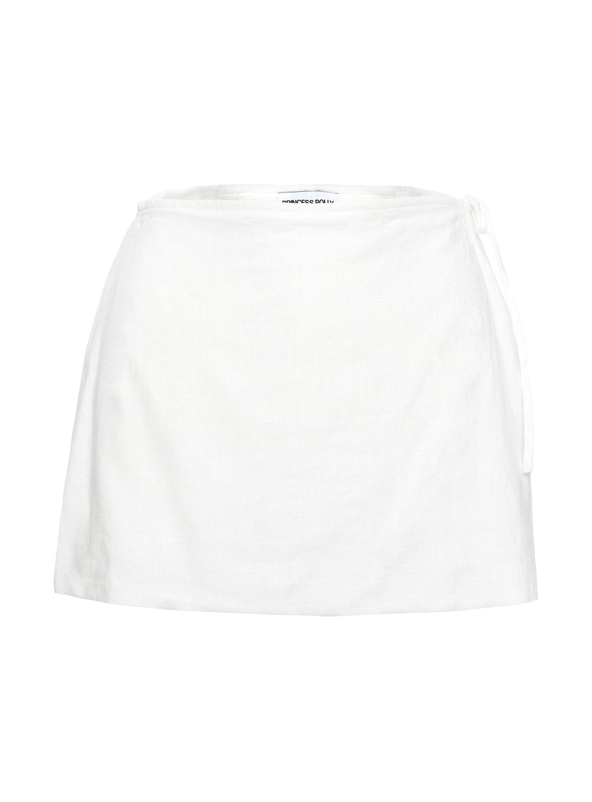 Gulliver Tie Side Mini Skort White