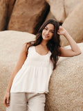 Key Largo Cotton Top Coconut