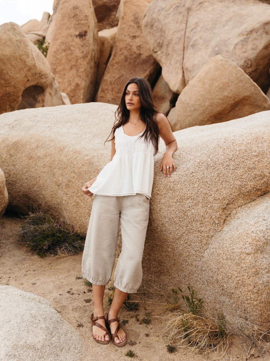 Key Largo Cotton Top Coconut