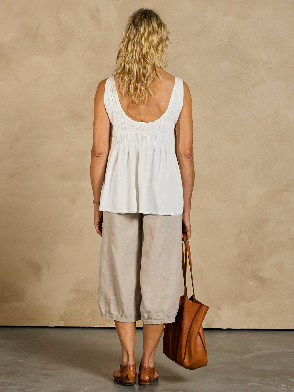 Key Largo Cotton Top Coconut