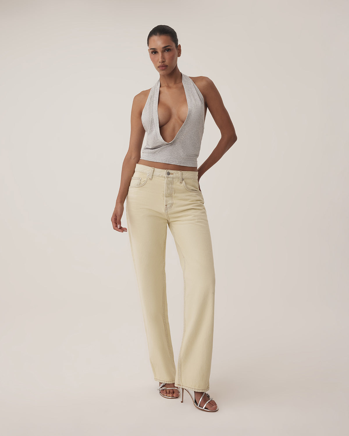 Crosswalk Halter | Grey