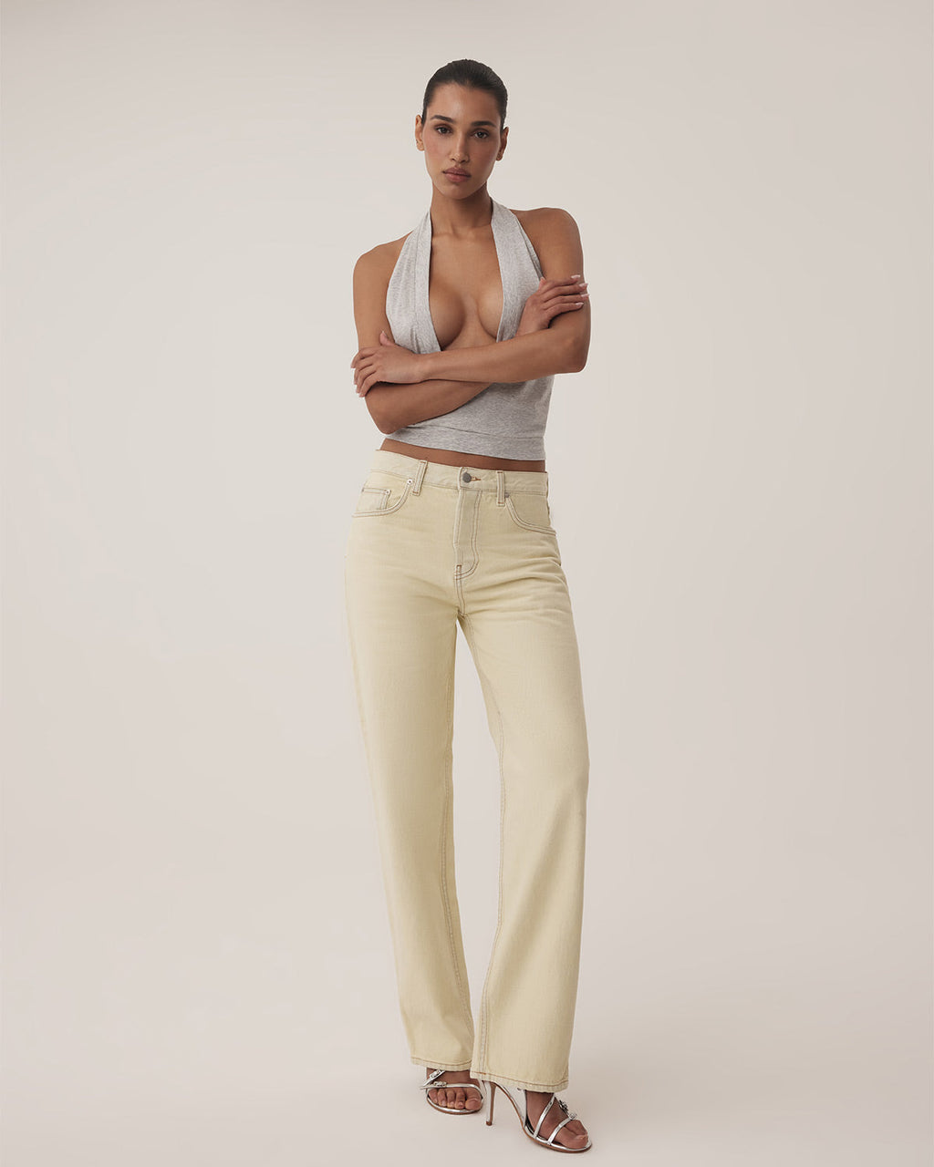 Crosswalk Halter | Grey