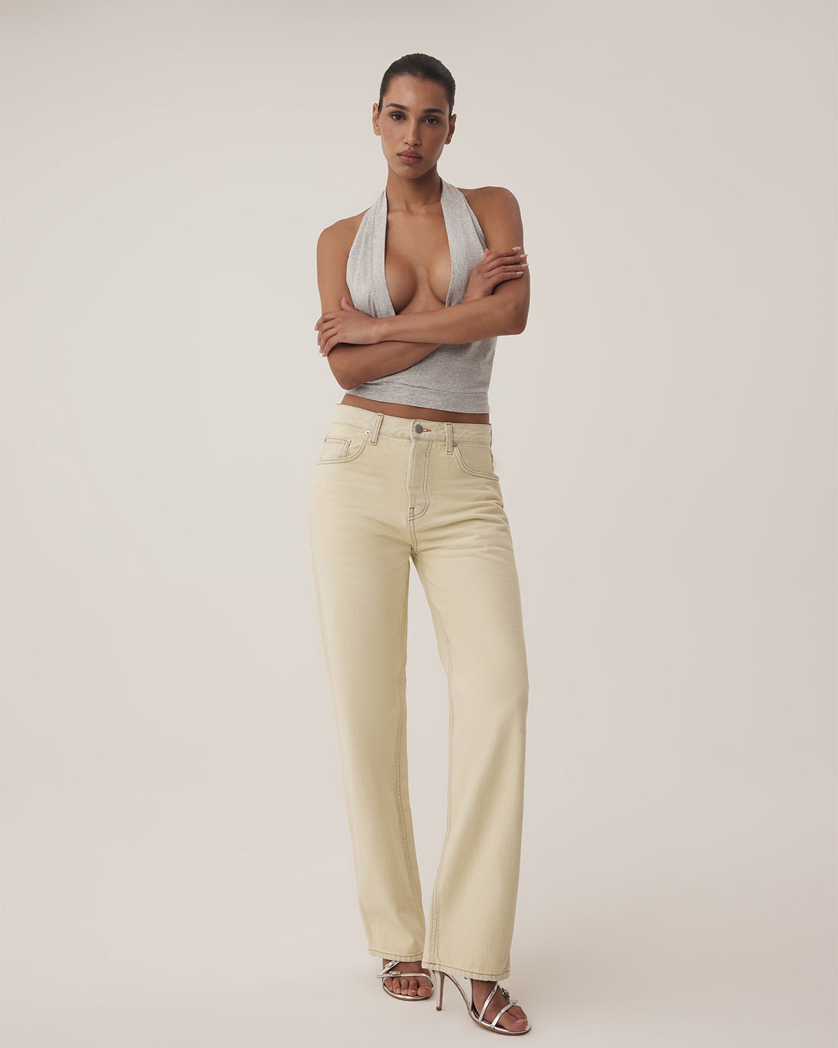 Crosswalk Halter | Grey