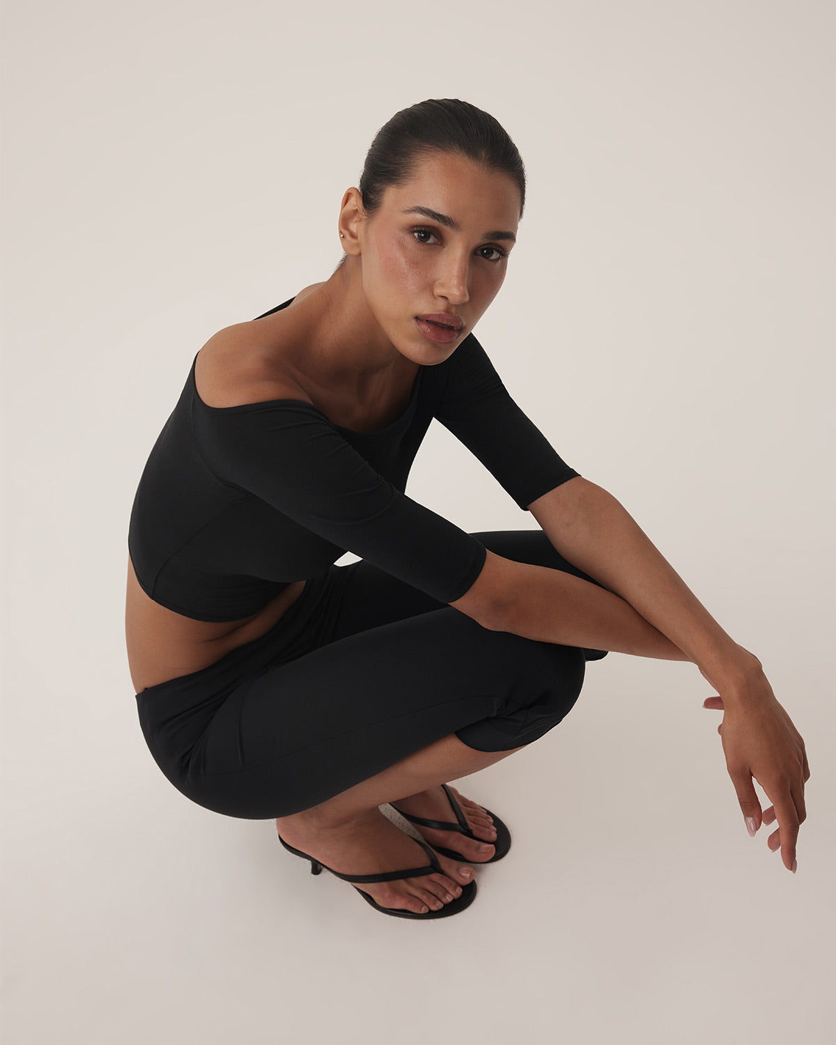 Off the Shoulder Top | Black