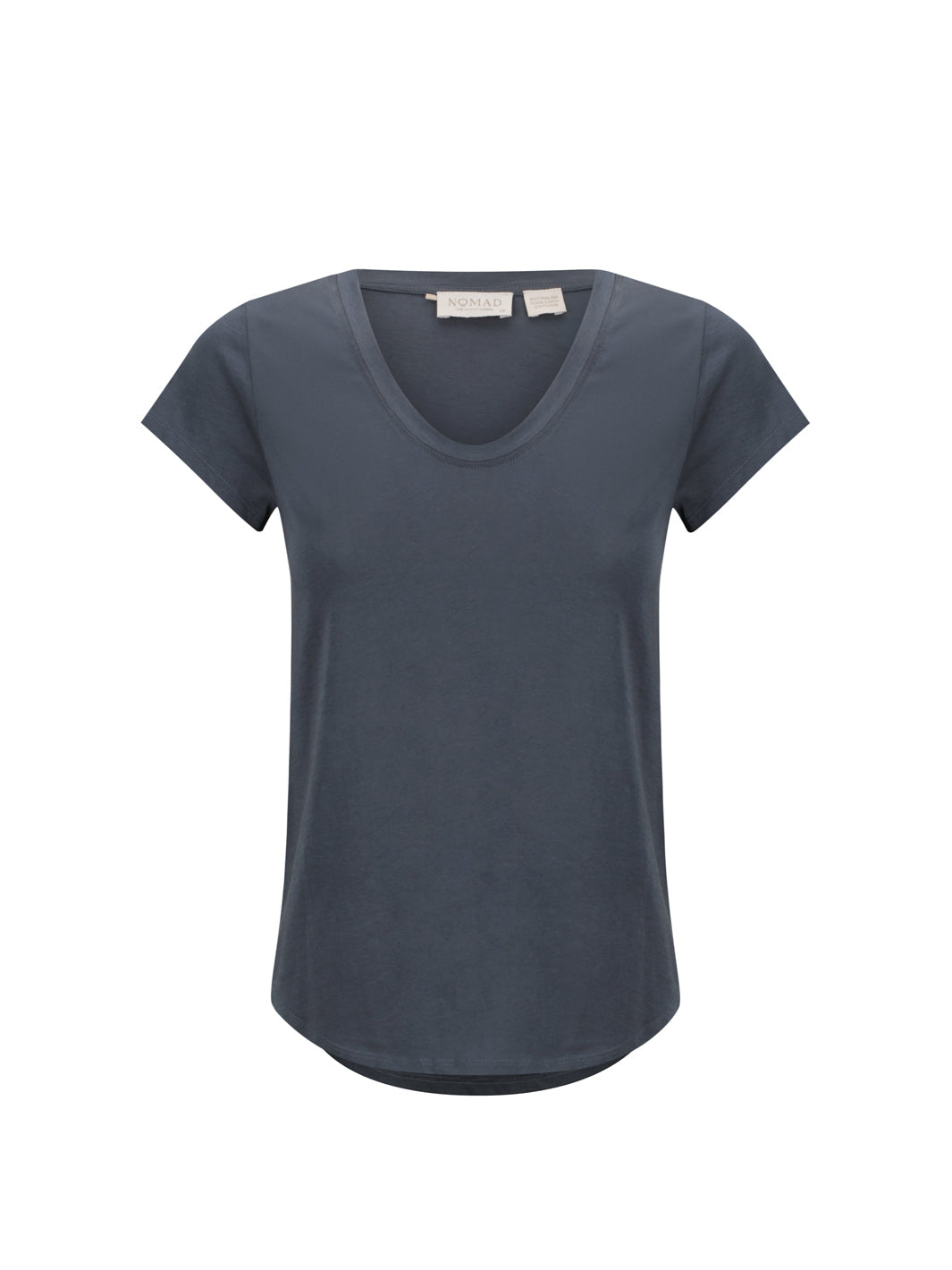 Leura Cotton T-Shirt Charcoal