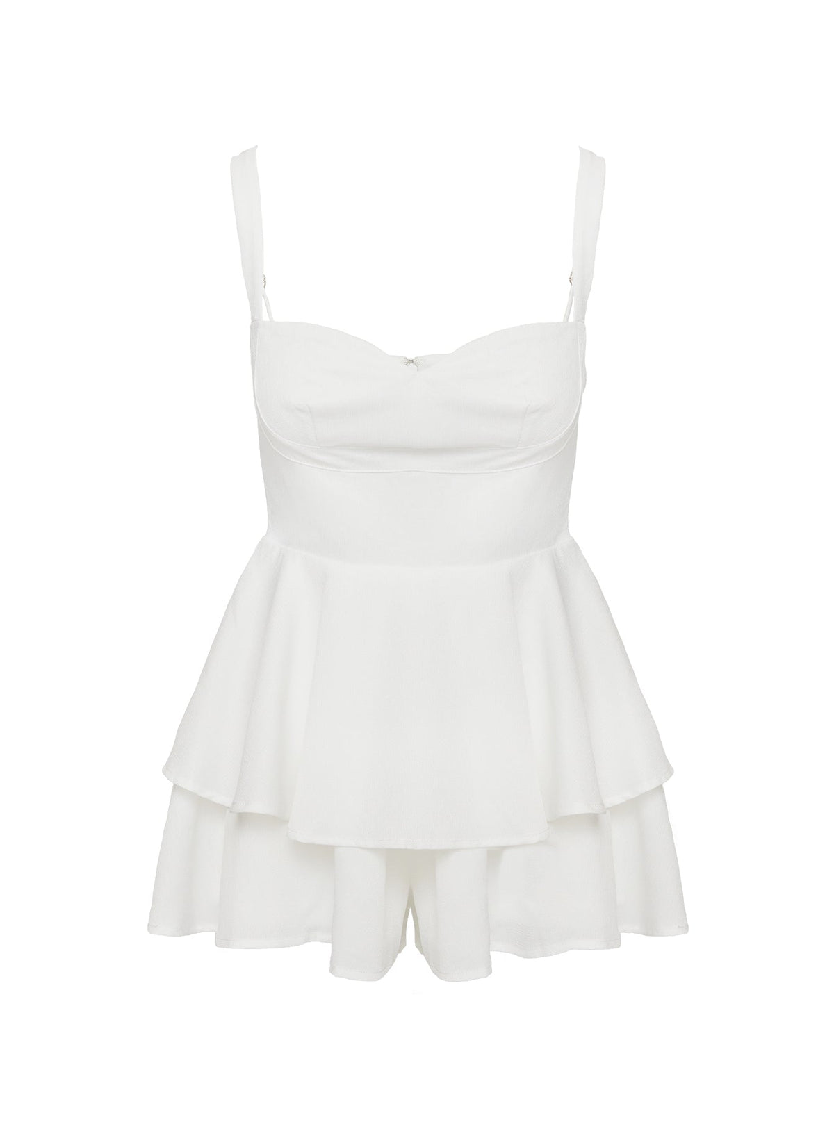 Linnie Romper White
