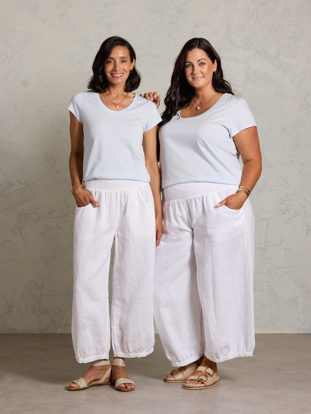 Leura Cotton T-Shirt Serene Blue