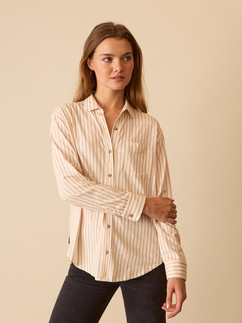 Striped Avery Top