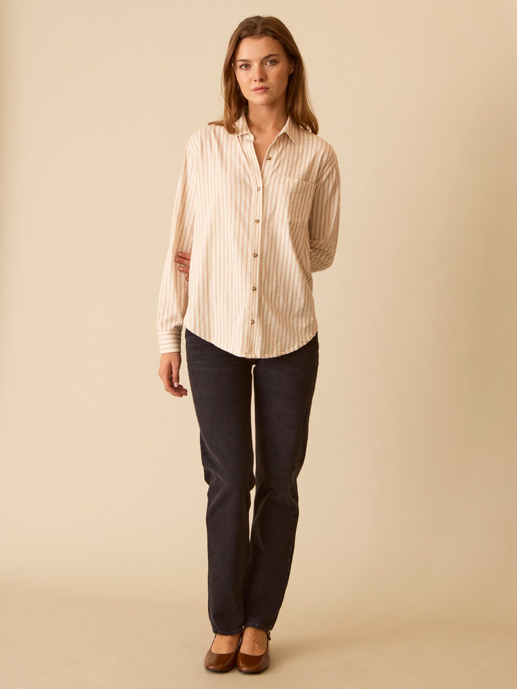 Striped Avery Top
