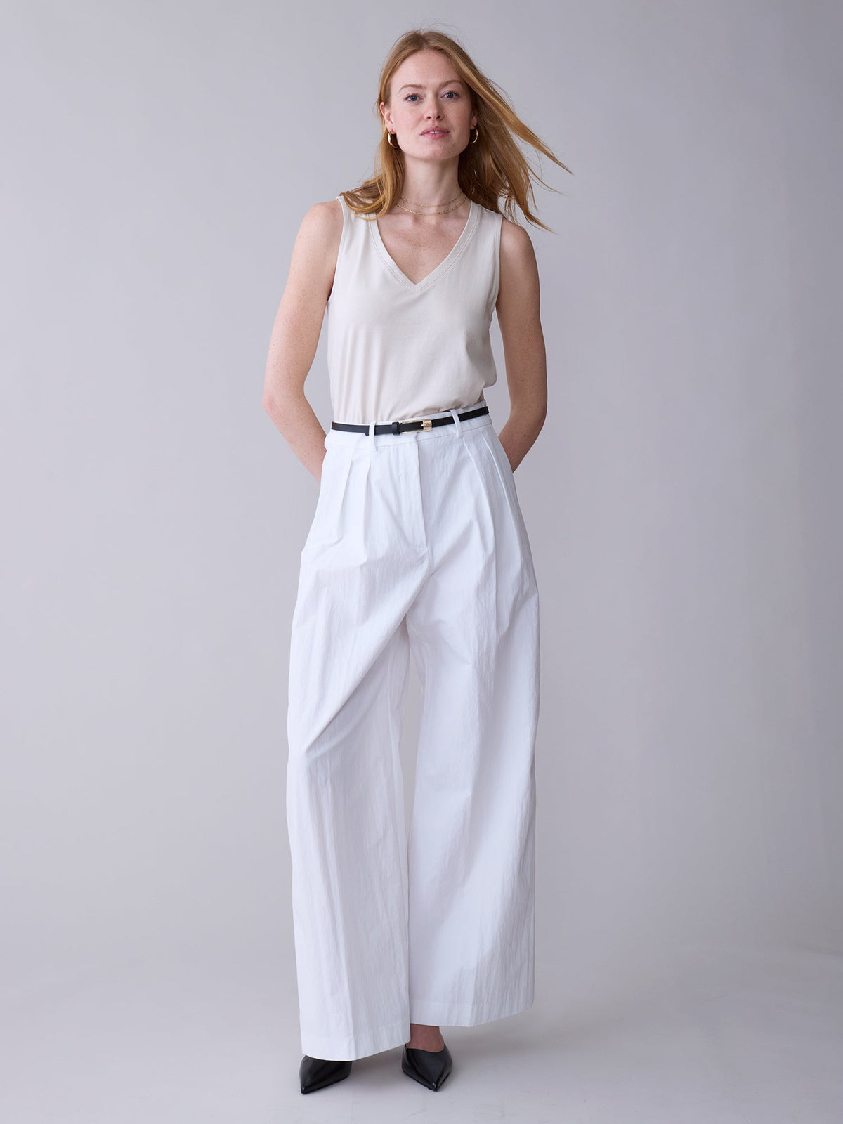 Astor V Neck Tank