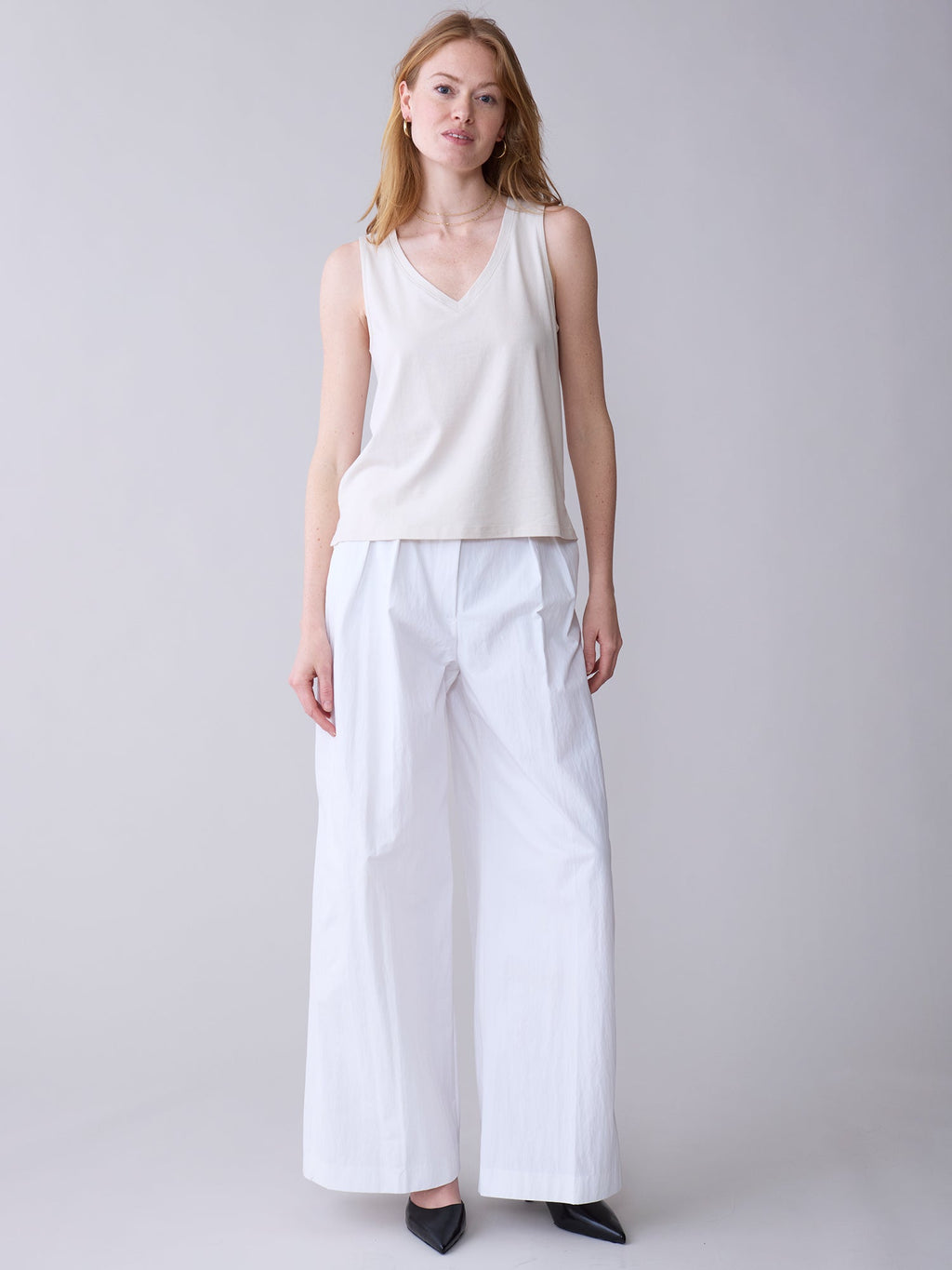 Astor V Neck Tank