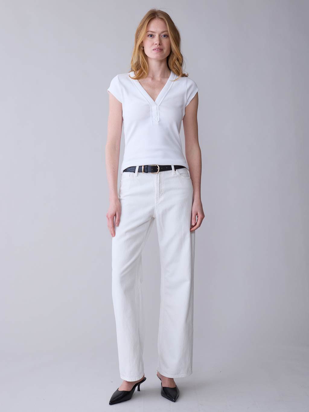 Cap Sleeve Carter Top
