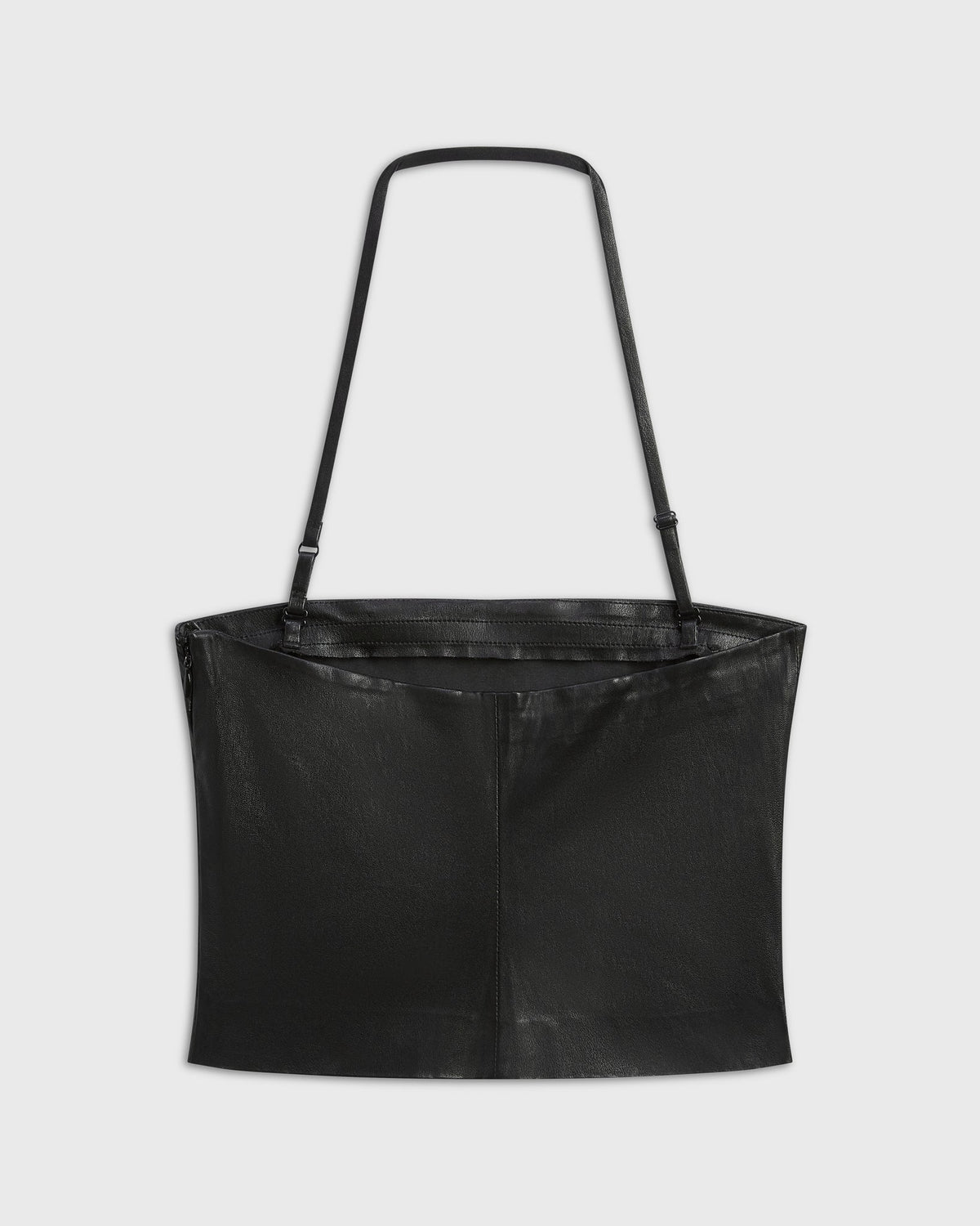 She's It Tube Top | Black Leather