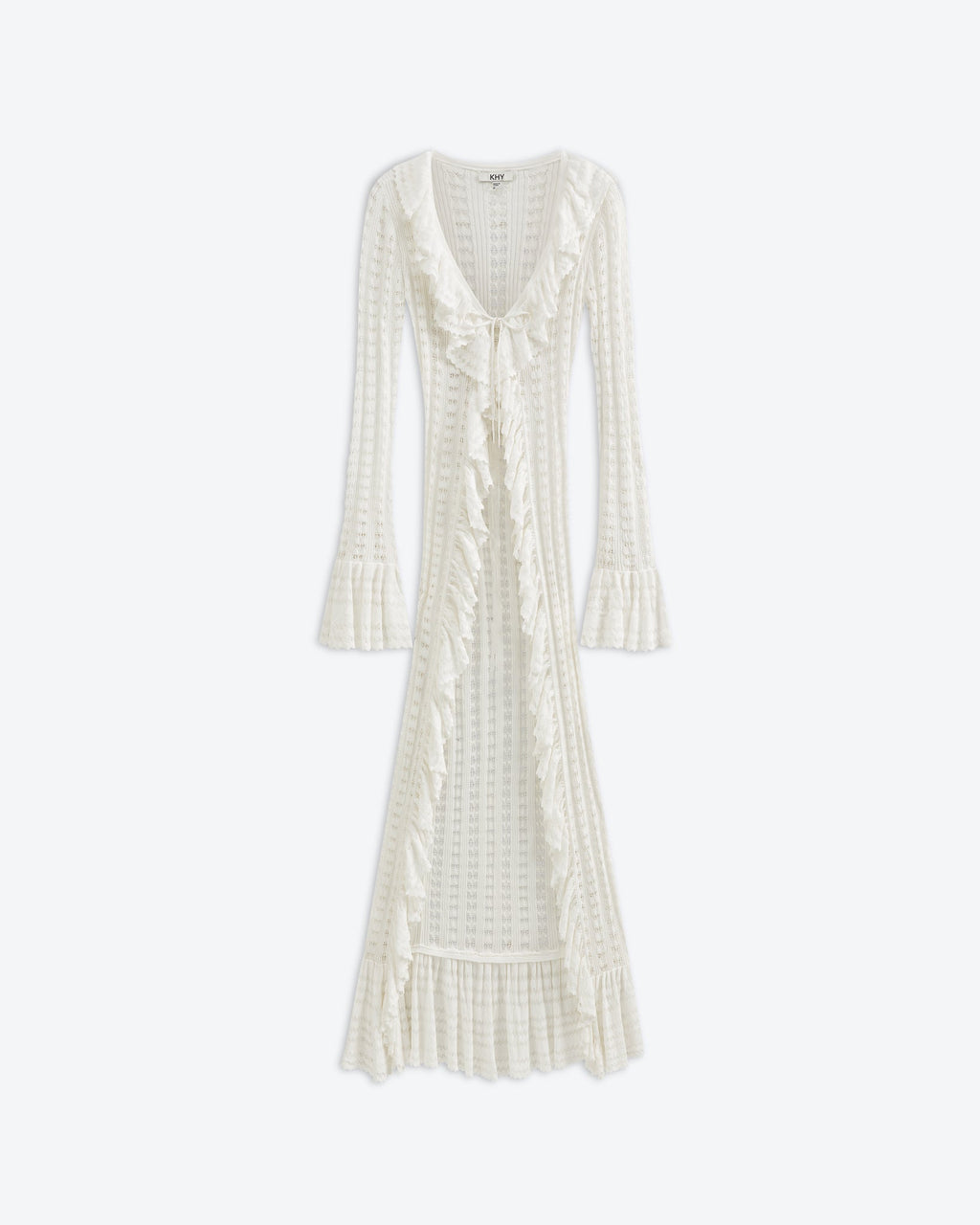Late Summer Crochet Duster | Tidal White