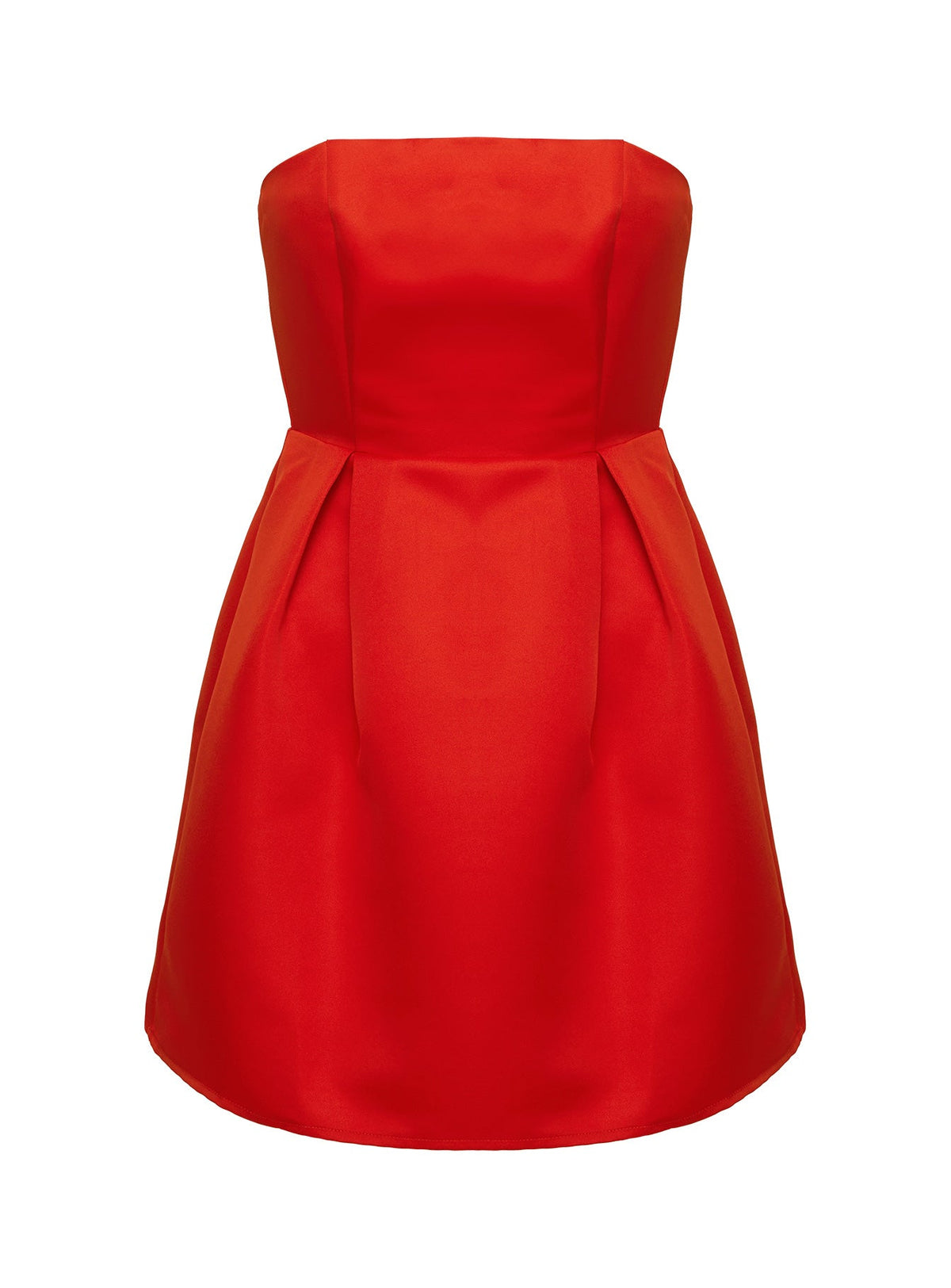 Spader Corset Mini Dress Red