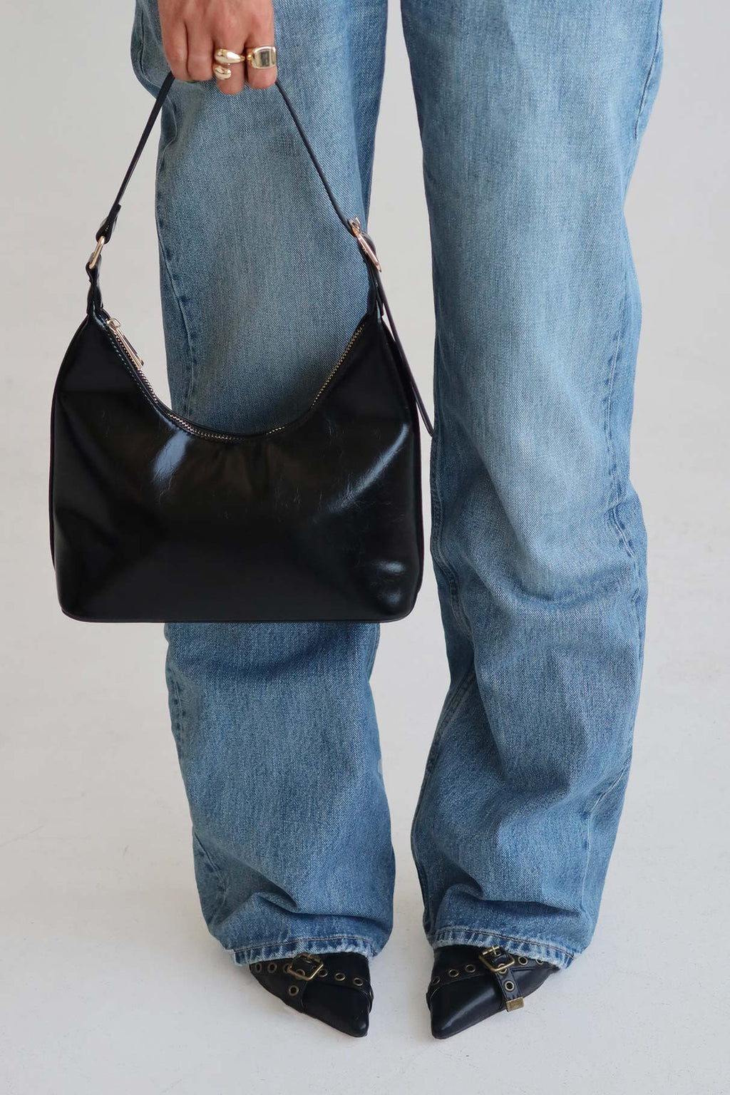 Glazier Shoulder Bag Black